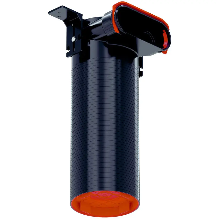 Zehnder ComfoCase CLRF roosterbox, 90°, enkel, 125 mm, l= 300 mm, 1x Flat 51 RLC