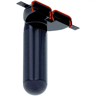 Zehnder ComfoCase CLRF roosterbox, 90°, dubbel, 125 mm, l= 300 mm, 2x Flat 51 RLC