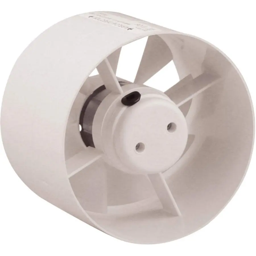 Nedco buisventilator PV120 ø120mm, kunststof, wit