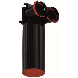 Zehnder ComfoCase TVA ventieladapter, 90°, dubbel, 125 mm, l= 300 mm, 2x ComfoTube 90 RLC