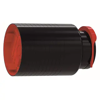 Zehnder ComfoCase TVA ventieladapter, recht, enkel, 125 mm, l= 160 mm, 1x ComfoTube 90 RLC