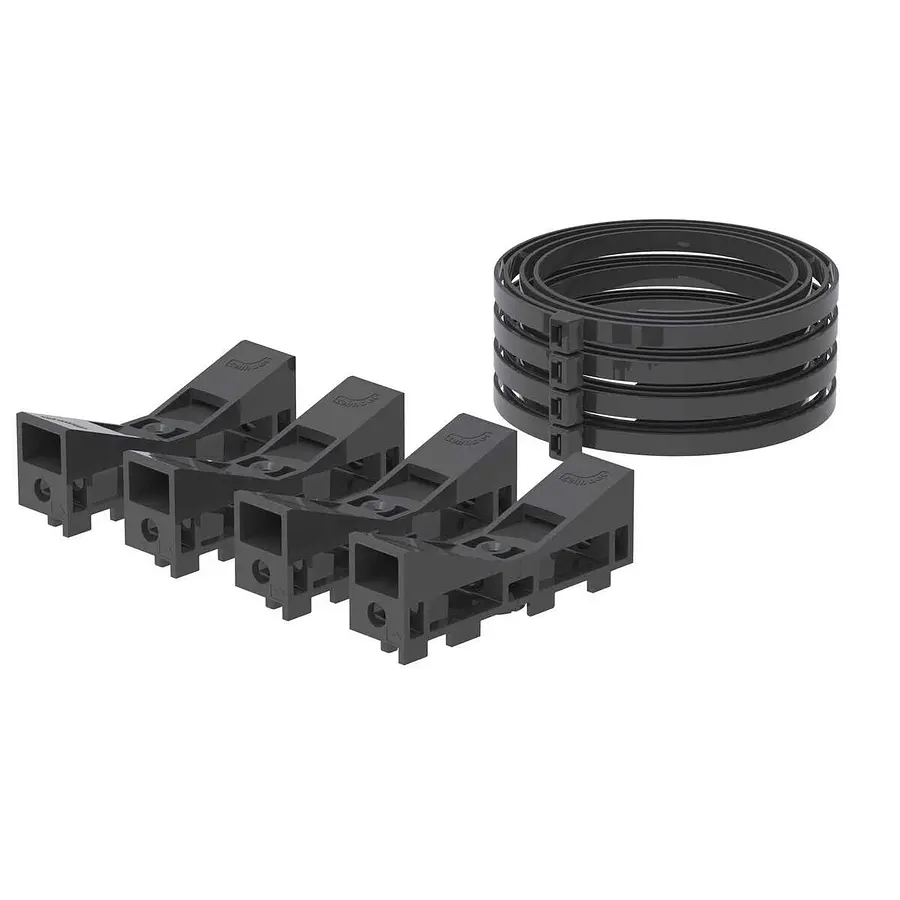 Zehnder ComfoFix Link Compact kanaalhouder, per 4 stuks