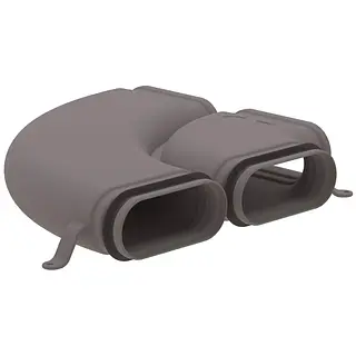 Zehnder CK300 bocht, 90°