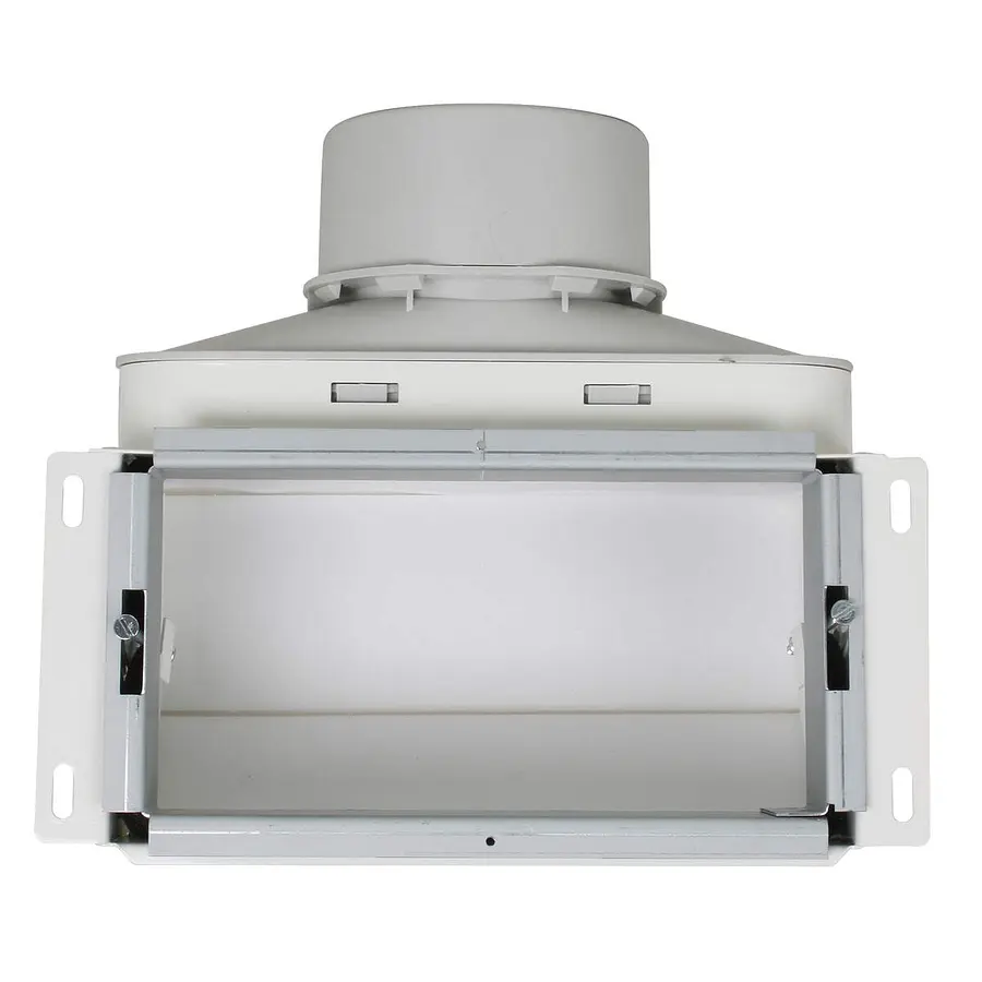 Vent-Axia Uniflexplus+ geïsoleerde muurcollector boven 1x ø90 mm 200x100 mm (VGMCBK 90)