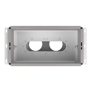 Vent-Axia Uniflexplus+ geïsoleerde muurcollector achter 2x ø90 mm 300x150 mm (VGMCAG 290)