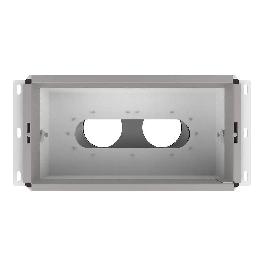 Vent-Axia Uniflexplus+ geïsoleerde muurcollector achter 2x ø90 mm 300x150 mm (VGMCAG 290)