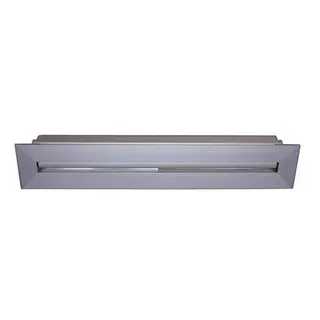 Zehnder Lamina lijnrooster, l= 400 mm, aluminium