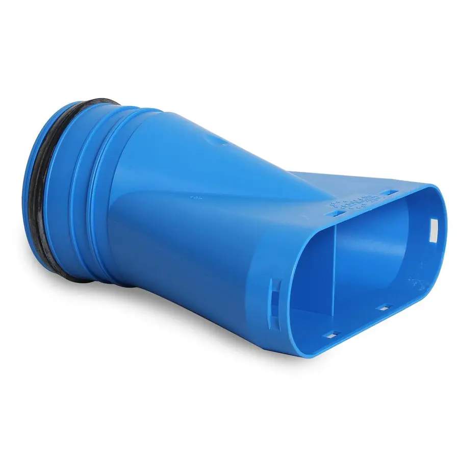 Vent-Axia Uniflexplus+ verloop ø125 mm ovaal horizontaal (VADP 125 H)