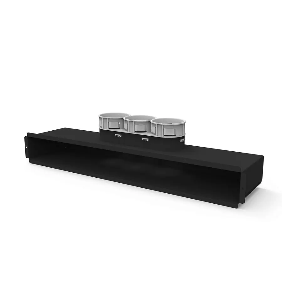 Vent-Axia Uniflexplus+ lijncollector voor plafond of muur 3x ø69 mm (VPCB 69)