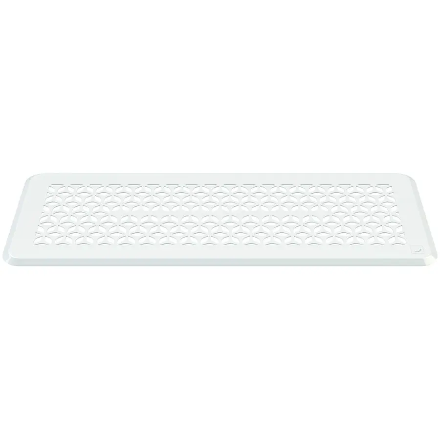 Zehnder ComfoGrid Bologna CLF ventilatierooster, 340 mm, 130 mm, 50 m3/u, wit