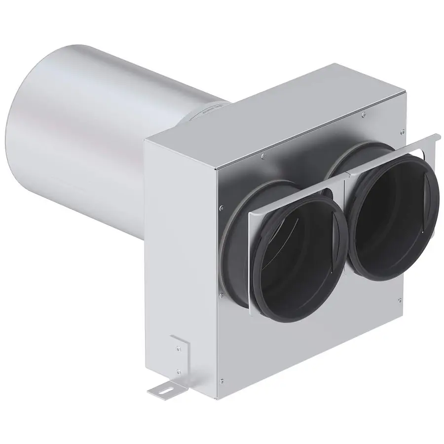 Zehnder TVA-M roosterbox, recht, l= 200 mm, 2x 90 mm
