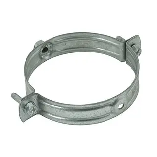 R-Vent spiro beugel 250 mm, zonder rubberen inlage, sendzimir verzinkt