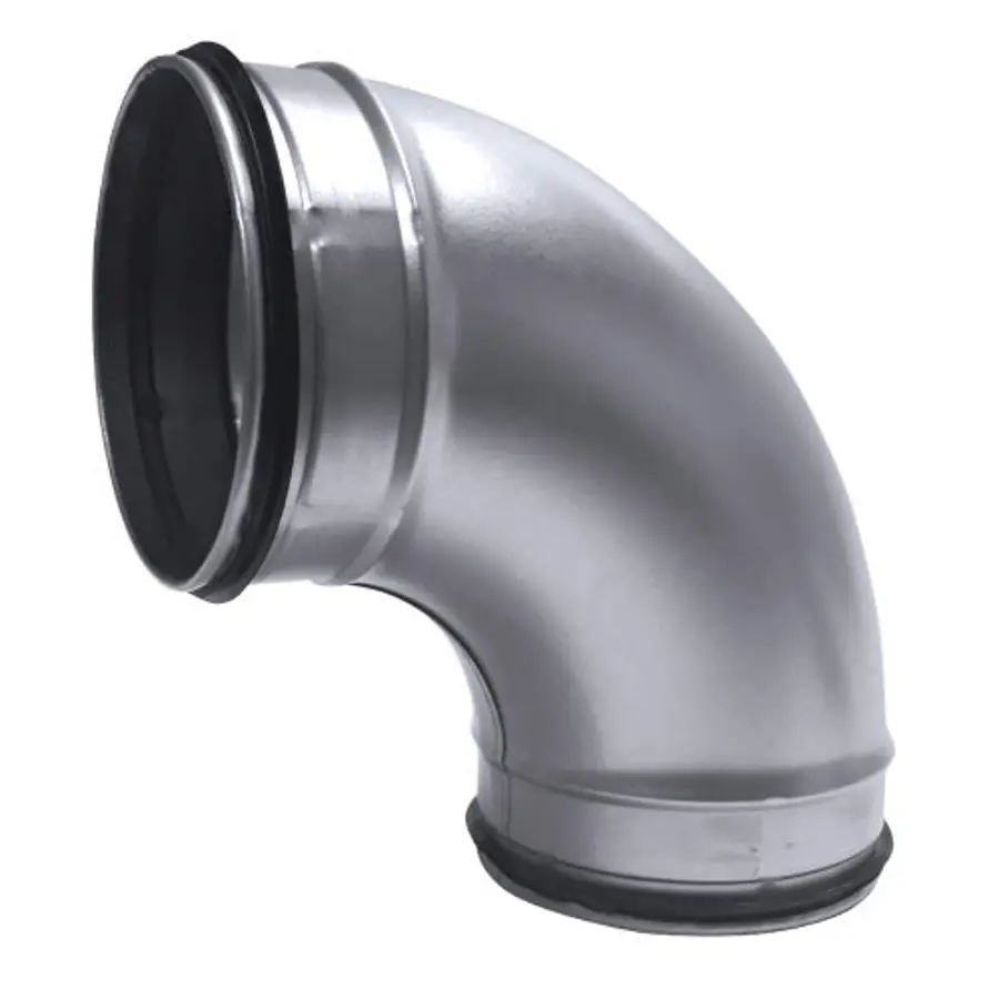 R-Vent spiro safe gladde bocht, 160 mm, 90°