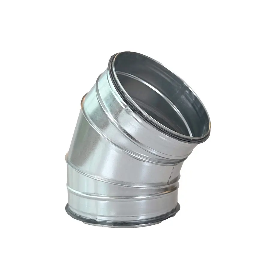 R-Vent spiro safe segmentbocht 250 mm, 45°