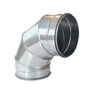 R-Vent spiro safe segmentbocht 250 mm, 90°