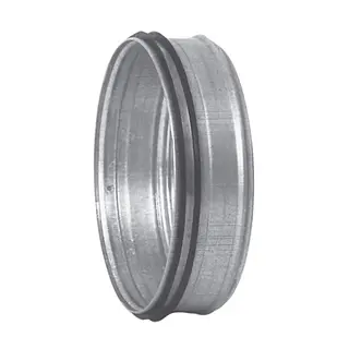 R-Vent spiro safe buisdeksel 180 mm, met rubber, sendzimir verzinkt