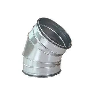 R-Vent spiro safe segmentbocht 315 mm, 45°