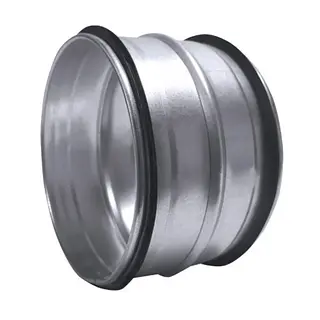 R-Vent spiro safe verbindingsstuk sok 450 mm, sendzimir verzink