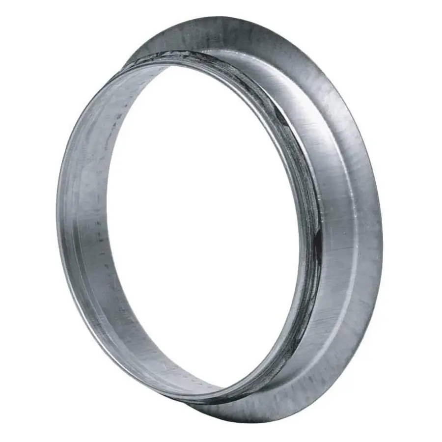 R-Vent spiro safe zadelstuk vlak 224 mm, sendzimir verzinkt