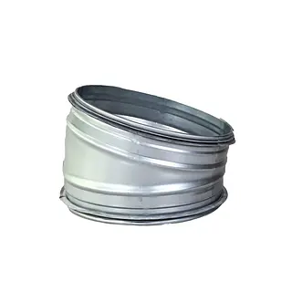 R-Vent spiro safe gladde bocht, 180 mm, 15°