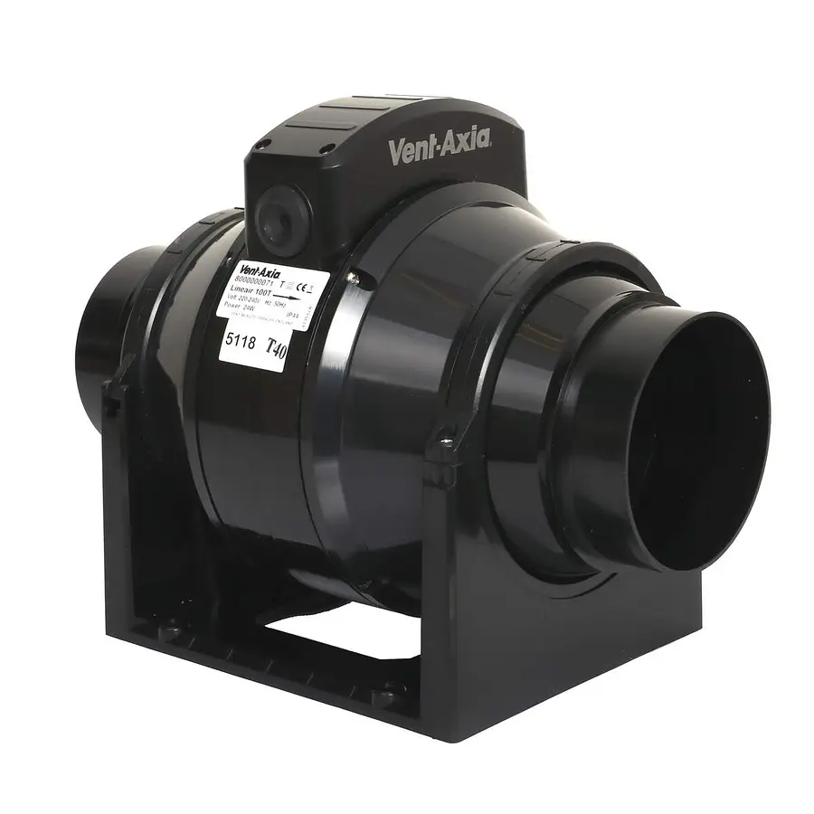 Vent-Axia Lineair 150T in-lijn heliocentrifugale ventilator