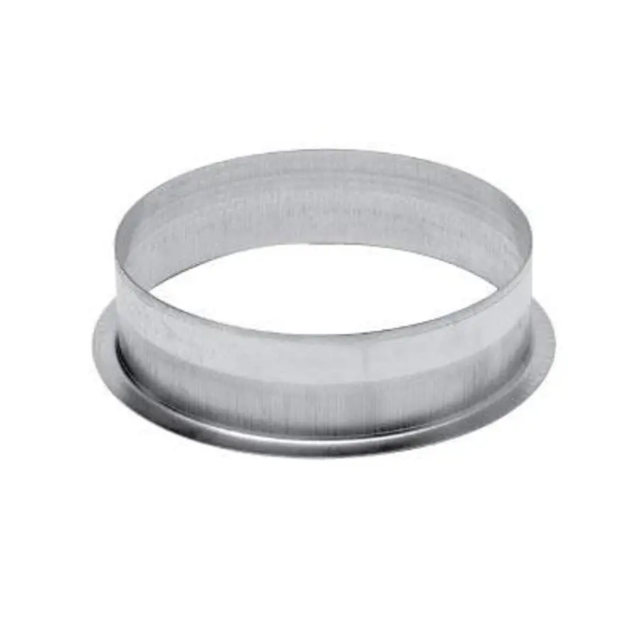 R-Vent spiro zadelstuk vlak 250 mm, h=65 mm, sendzimir verzinkt