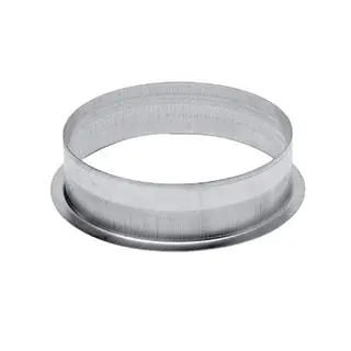 R-Vent spiro zadelstuk vlak 315 mm, h=65 mm, sendzimir verzinkt
