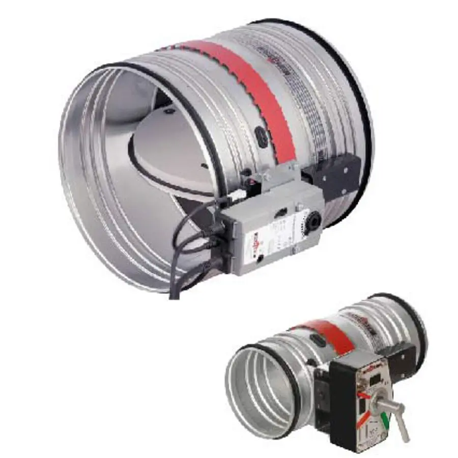 R-Vent brandklep FR90 100 mm