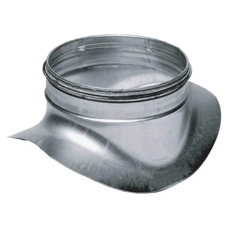 R-Vent spiro safe zadelstuk 100 mm, 180-200 mm, sendzimir verzinkt
