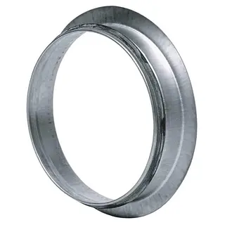 R-Vent spiro safe zadelstuk vlak 355 mm, sendzimir verzinkt