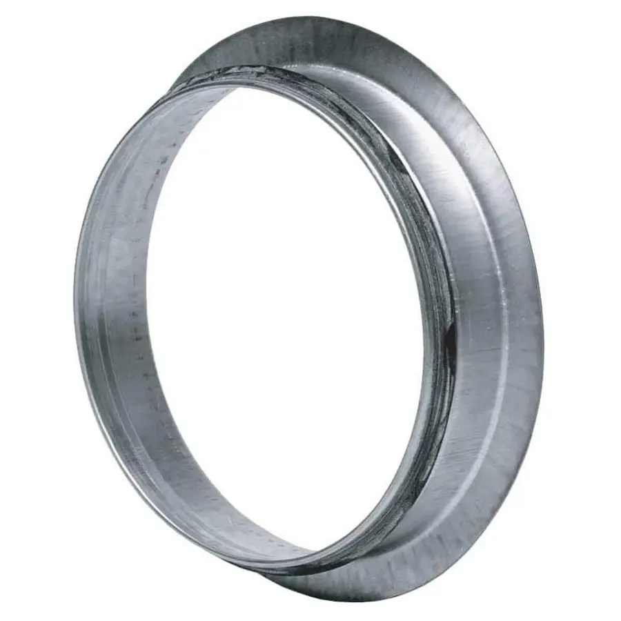 R-Vent spiro safe zadelstuk vlak 400 mm, sendzimir verzinkt