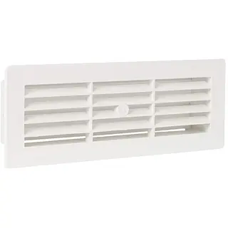 Nedco lamellenrooster 204 x 60 mm wit