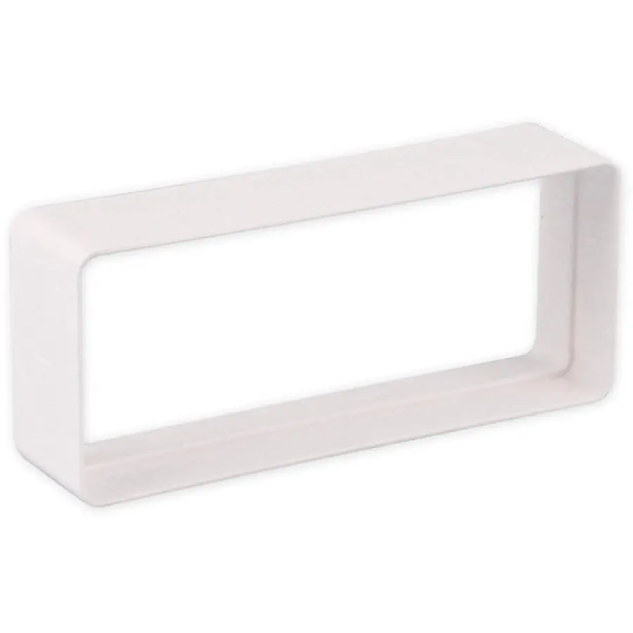 Nedco buisverbinder 220 x 90 mm kunststof, wit
