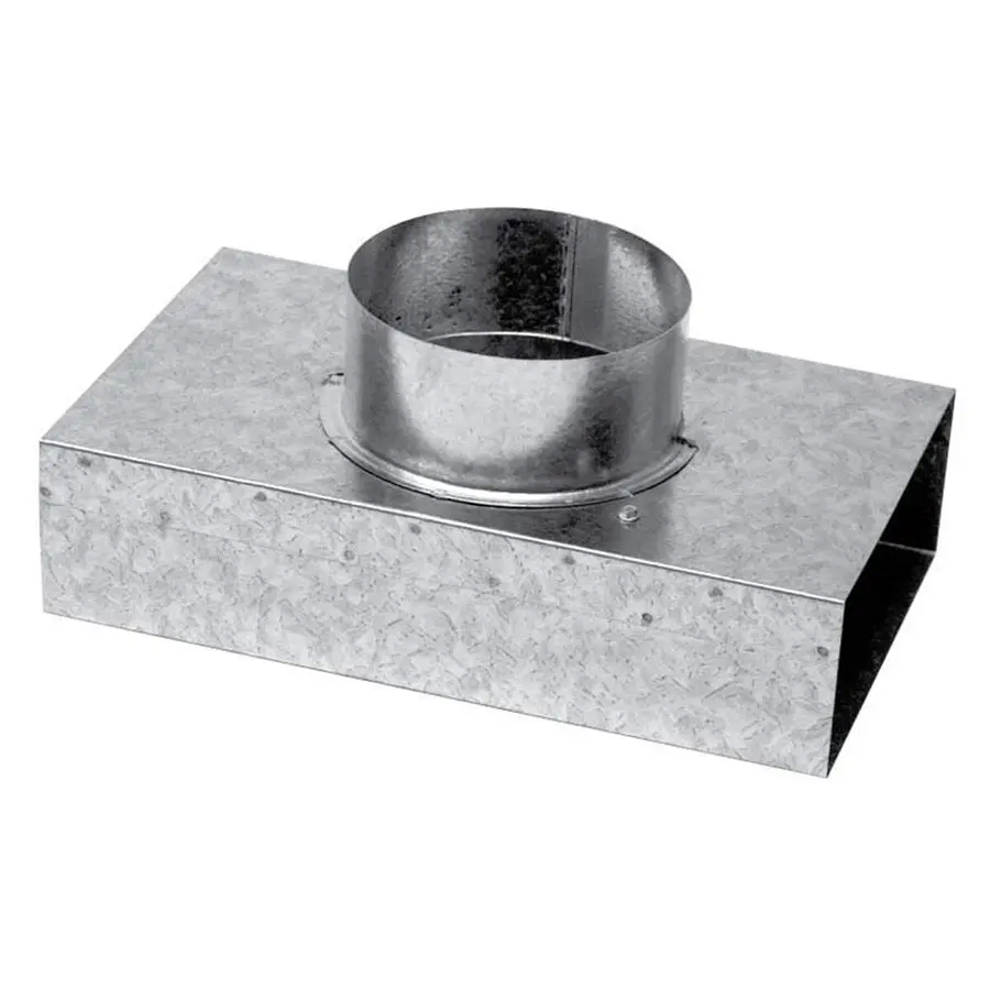 R-Vent spiro instort schuifstuk 80 x 170 mm, l= 300 mm, 125-55