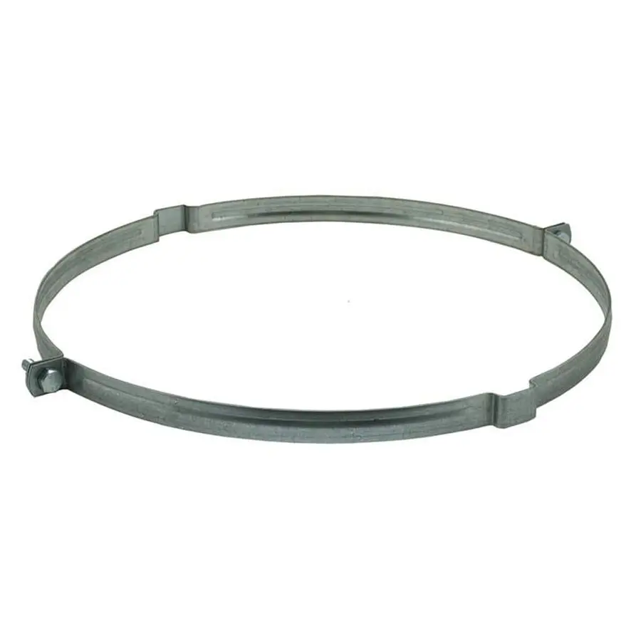 R-Vent spiro beugel 500 mm, zonder rubberen inlage, sendzimir verzinkt