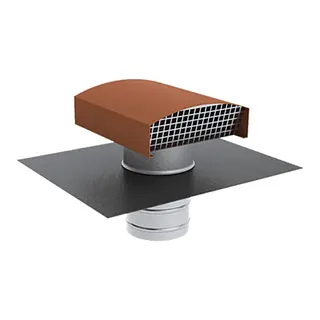 Duco DucoFlex dakdoorvoer, compact, 200 mm, terracotta