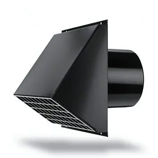 Duco DucoFlex muurdoorvoer, 160 mm, zwart