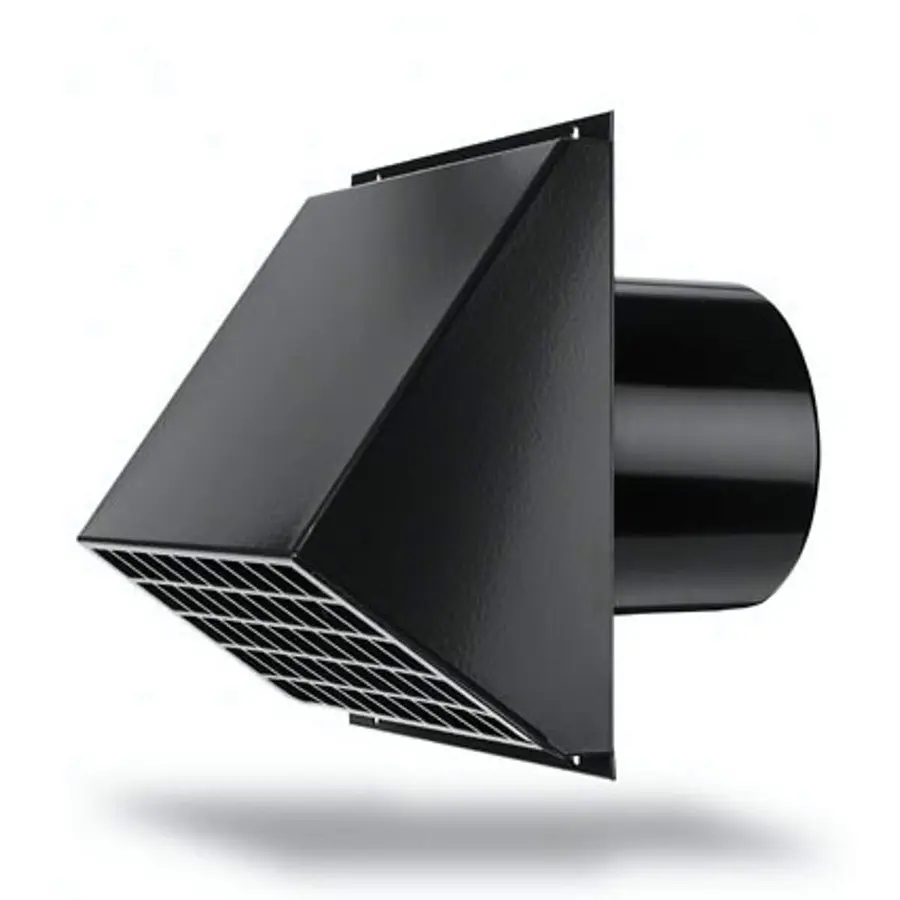 Duco DucoFlex muurdoorvoer, 160 mm, zwart