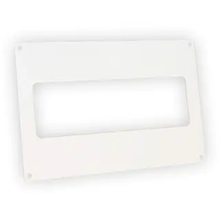 Nedco afdekplaat vlak 204 x 60 mm