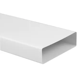 Nedco buisstuk 204x60mm l=1000mm kunststof, wit