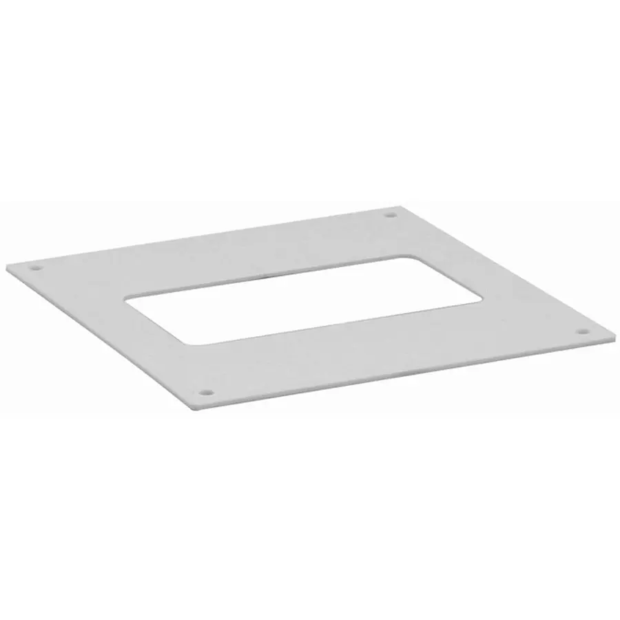 Nedco afdekplaat vlak 110x54 mm