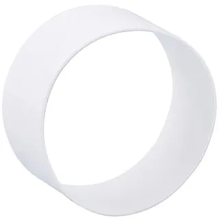 Nedco buisverbinder ø100 mm glad kunststof, wit