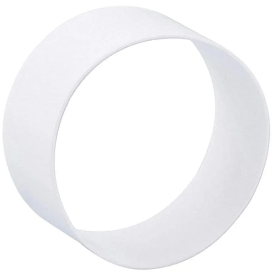 Nedco buisverbinder ø100 mm glad kunststof, wit
