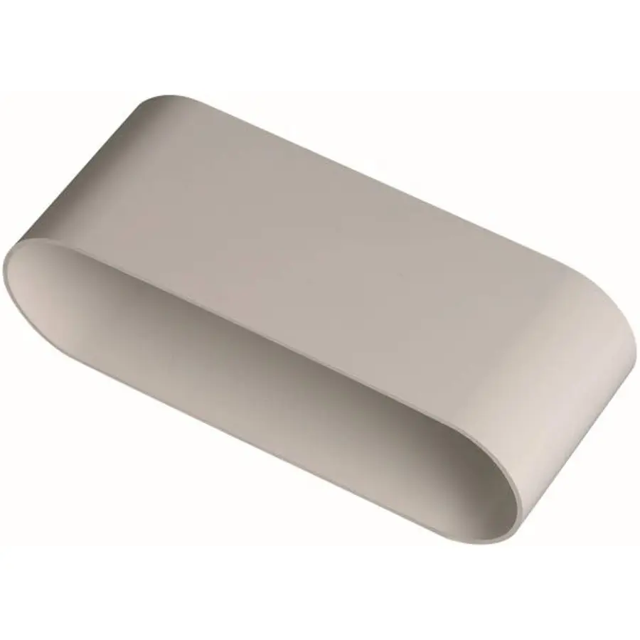 Aldes Minigaine recht verbindingsstuk mannelijk 200 x 60 mm (gelijk aan 125 mm)