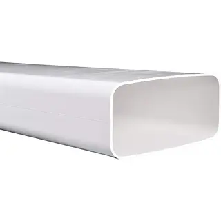Nedco ECO+ buisstuk 220 x 90 mm L=1000 mm kunststof wit