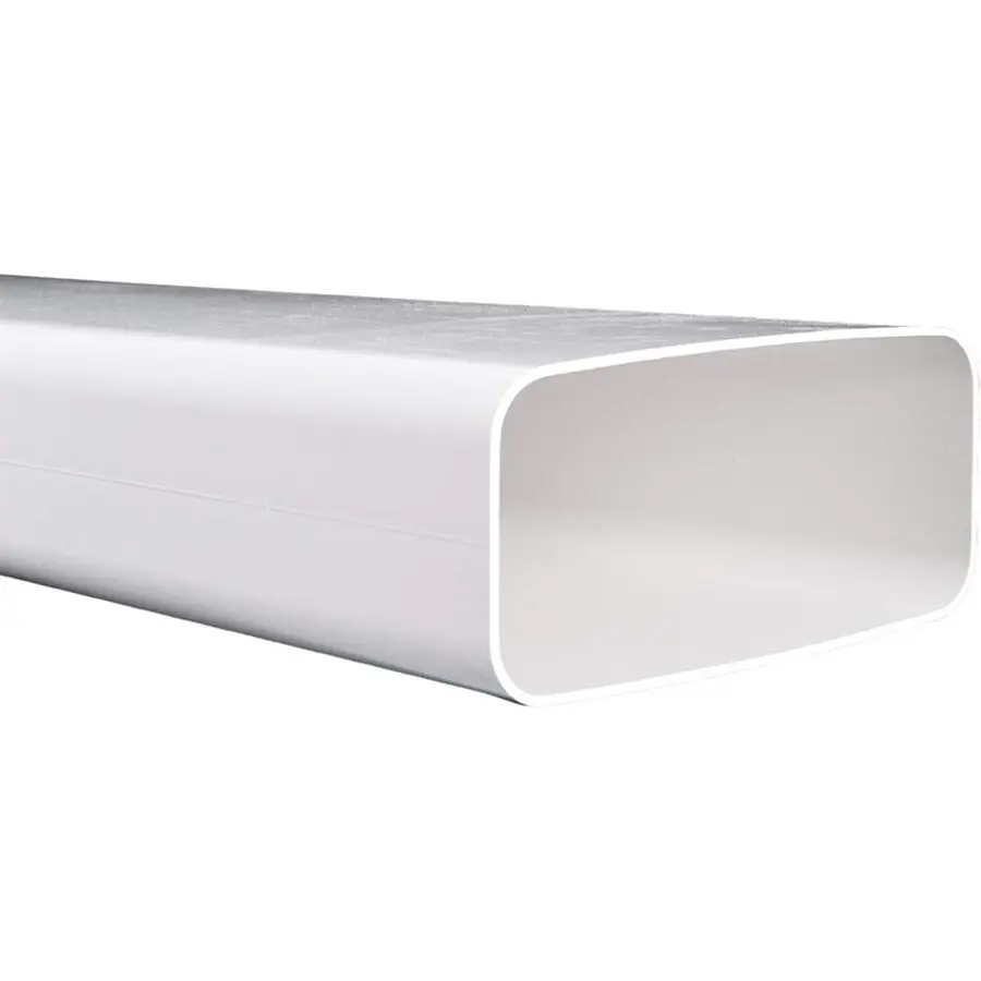 Nedco ECO+ buisstuk 220 x 90 mm L=1000 mm kunststof wit