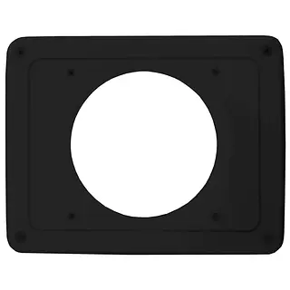 Vent-Axia IQ muurplaat 242 x 190 mm, zwart