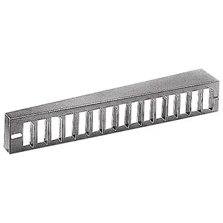 Aldes N registerklep 425 x 75 mm met damper met schuine schuif