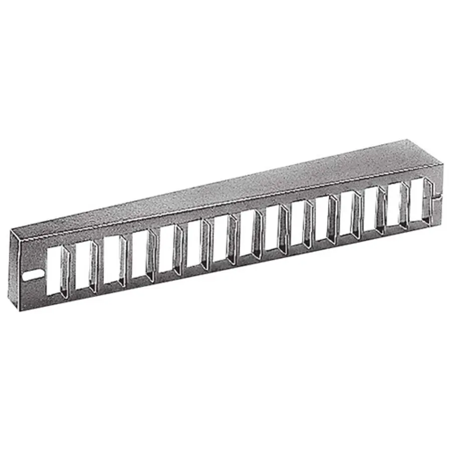Aldes N registerklep 425 x 75 mm met damper met schuine schuif
