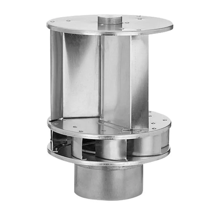 Anjo Savonius ventilator 150 mm, aluminium